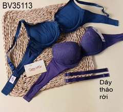 Áo lót nữ Bon Bon BV35113 mút dầy phối ren.