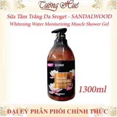 Sữa Tắm Trắng Da Sroget Nhiều Mùi - 1300ml