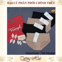 Quần lót nữ Triumph Trơn Thun Lưng Cao Vừa Maximizer 736 Hipster.