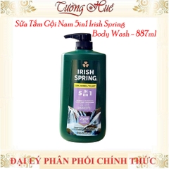 Sữa Tắm Gội Nam Irish Spring Body Wash - 887ml