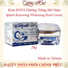 Kem ENYA Dưỡng Trắng Mờ Nám Splash Removing Whitening Pearl Cream - 20g (Enya Nám Xanh)