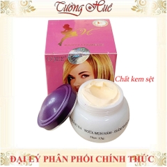 Kem O'Jee Mụn Nám - Trắng Da - Giảm Nhờn - 15g - Nắp Tím