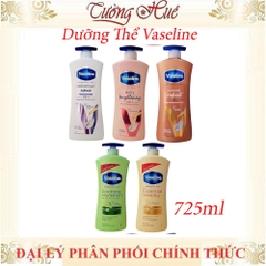 Dưỡng Thể Vaseline Mỹ Nhiều Loại - 725ml (Đặc biệt chất kem chai nâu lỏng hơn những chai còn lại).