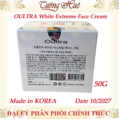 OULTRA Kem Dưỡng Trắng Chuyên Sâu - Phục Hồi - Trẻ Hóa Làn Da 50G
