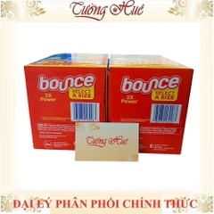 Giấy Thơm Quần Áo Bounce Của Mỹ Dùng Cho Máy Sấy Hoặc Tủ Quần Áo- 1 Hộp/400 tờ- Mẫu mới 2025