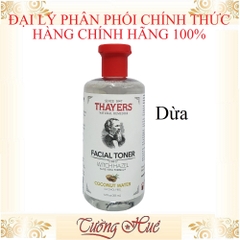 Nước Hoa Hồng THAYERS Witch Hazel Alcohol Free Toner Coconut Water - 355ml - Dừa.