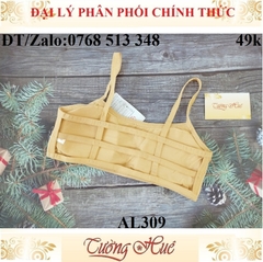 Áo lá Cosy AL309 áo lá học sinh, áo lá ngắn dây lưng đan.