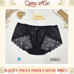 Quần lót nữ Bon Bon phối ren bảng lưng vừa SV8023 mềm mại tôn dáng
