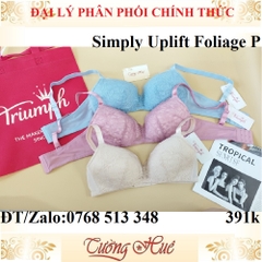 Áo lót nữ Triumph Simply Uplift Foliage P ren không gọng mỏng.