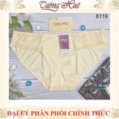 Quần lót nữ annie QE 8119 thun lạnh phối ren ( Form lớn lùi 1 size