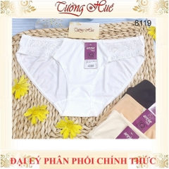 Quần lót nữ annie QE 8119 thun lạnh phối ren ( Form lớn lùi 1 size