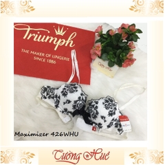 SALE SALE SALE - Áo lót nữ Triumph Maximizer 426 WHU ren hoa cúp bầu ngang.