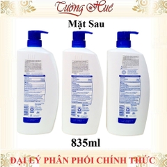 Dầu Gội Xả 2in1 Head & Shoulders Mỹ Dưỡng Ẩm Da Đầu Sạch Gàu - 835ml