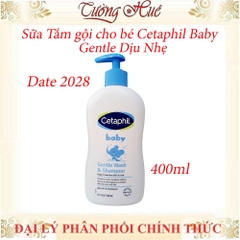 Sữa Tắm gội cho bé Cetaphil Gentle Dịu Nhẹ 230ml/400ml