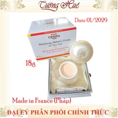 Kem dưỡng trắng, giữ ẩm Cessna Whitening Hebetic Cream All Skin Type - Trắng - 18g