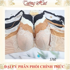 Áo Lót Nữ 3 Nấc Cài Aseity 5760 Cúp C  Bảng Lưng Chữ U 12,5cm