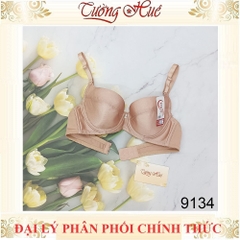 Áo lót nữ SANA 9134 Màu Trơn Có Gọng Không Mút Bảng Lưng Vừa.