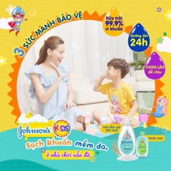 Sữa Tắm Johnson Milk & Rice Baby Bath Dành Cho Bé - 1000ml
