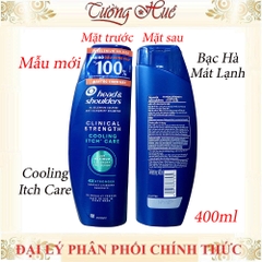Dầu Gội Ngừa Gàu Mỹ Head & Shoulders Clinical Strength 4X Stronger- 400ml (Có Lựa Chọn)