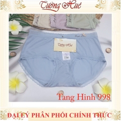 Quần Lót Nữ 998 Freesize Cạp Vừa Tàng Hình Co Dãn Thun Viền Mỏng Nhẹ Mềm Mịn Thoáng Mát Màu Sắc Ngẫu Nhiên
