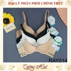 Áo Ngực Nữ relax Trơn Mút Mỏng Có Gọng RAY014.