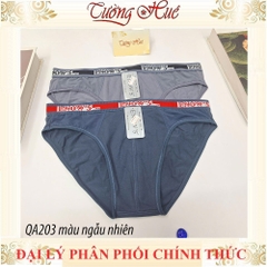Quần Lót Nam Tam Giác Enow’s QA203 Cao Cấp Cotton Co Giãn 4 Chiều
