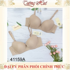 Áo Lót Nữ Corèle V. 41159A Áo Lót Mặc Áo Dài Có Gọng Đệm Mút Nâng từ 2cm-4cm (chưa cộng thêm đệm rời~2cm).