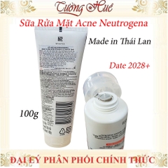 Sữa Rửa Mặt Da Mụn Neutrogena Deep Clean Acne -100g