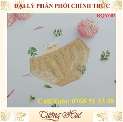 Quần Lót Nữ relax RQY002 Ren Sexy Mềm Mại Lưng Vừa Tôn Dáng