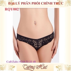 Quần Lót Nữ relax RQY002 Ren Sexy Mềm Mại Lưng Vừa Tôn Dáng