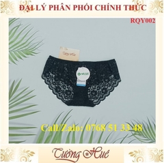 Quần Lót Nữ relax RQY002 Ren Sexy Mềm Mại Lưng Vừa Tôn Dáng