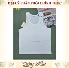 Áo Thun Ba Lỗ Nam relax RA001 Trơn Màu Trắng Form Body Suông