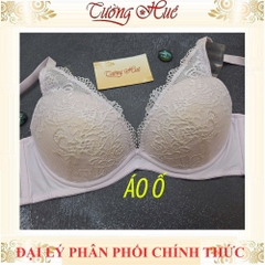 Áo lót nữ Triumph Simply Style Larkspur WHU DV nâng ren xẻ V sâu.