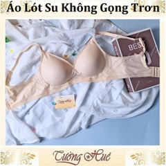 Áo Lót Nữ 885 Su Lạnh Trơn Không Gọng 3 Móc Cài.