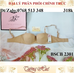 Áo lót nữ Bon Bon BSCB 2301 áo lót mút mỏng, cúp ngang.