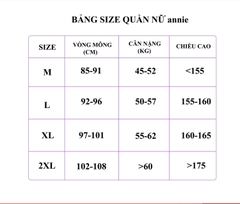 Quần Lót Nữ annie Trơn Lưới 2181 Lưng Vừa Co Dãn Thoáng Mát.