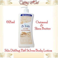 Sữa Dưỡng Thể St.Ives Body Lotion Dưỡng Trắng Da Nhiều Mùi Lựa Chọn - 621ml