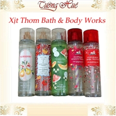 Xịt Thơm Body Mist Bath & Body Works ( Có sự lựa chọn )