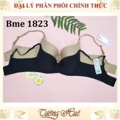 Áo Lót Nữ Thái Lan Wacoal Bme ME 1823 Có Gọng Trơn Mút Mỏng 3 Móc Cài.