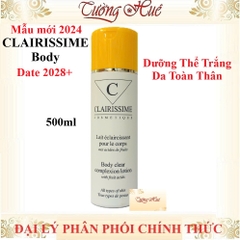 Dưỡng Thể Trắng Da Toàn Thân CLAIRISSIME Body Clear Complexion Lotion - 500ml