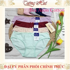 Quần lót nữ Bra Aeon Cotton trơn MÀU NGẪU NHIÊN.