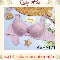 Áo lót nữ Bon Bon Bv35171 Có Gọng Phối Ren Mút Mỏng 1CM.