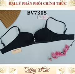 Áo lót nữ Bon Bon BV7305 Không Gọng Trơn Mút Mỏng Ép 3/4 3 Móc Cài.