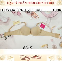 Áo lót nữ Zagu 8819 trơn mút dầy nâng ngực.