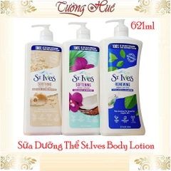 Sữa Dưỡng Thể St.Ives Body Lotion Dưỡng Trắng Da Nhiều Mùi Lựa Chọn - 621ml