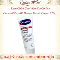 Kem Làm DỊu Phục Hồi Da Khô Kích Ứng Viêm Da Cơ Địa Cetaphil Pro AD Derma Repair Cream 226g