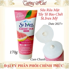 Sữa Rửa Mặt Tẩy Tế Bào Da Chết St.Ives Hàng Mỹ Nhiều Mùi Lựa Chọn - 170g