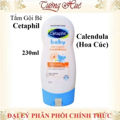 Tắm gội cho bé Cetaphil Calendula Hoa Cúc 230ml - 400ml