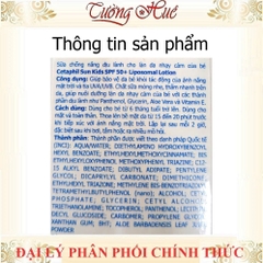 Sữa Chống Nắng Cetaphil Sun Kids SPF50+ Dịu Lành Cho Làn Da Của Bé - 150ml