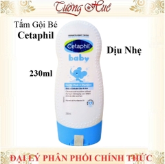 Tắm gội cho bé Cetaphil Gentle Dịu Nhẹ 230ml - 400ml